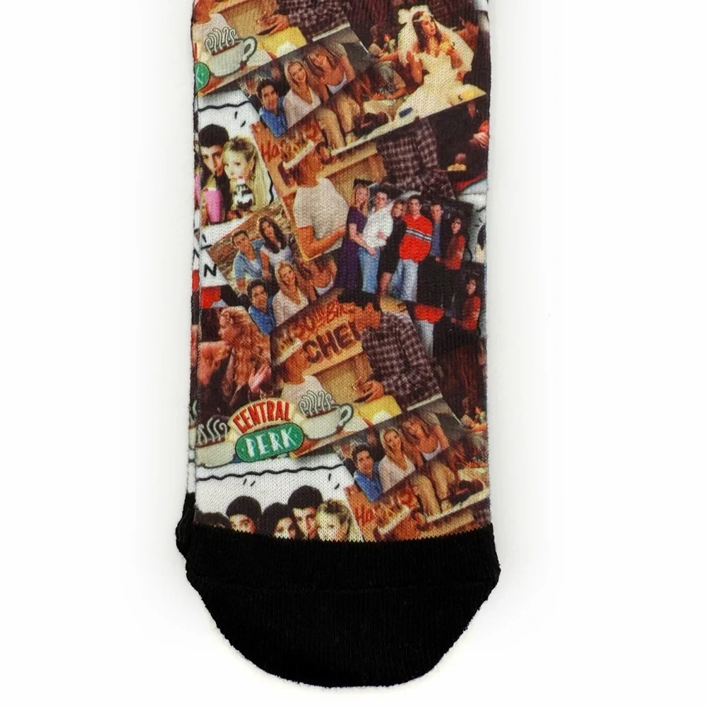 Friends TV Show Crew Socks Mens 90s Gift Monica Ross Rachel Joey Phoebe Chandler